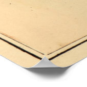 Poster Carte VA de vintage Falls Church (1879) (Coin)