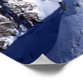 Poster Carte Vacances St Anton Autriche (Coin)