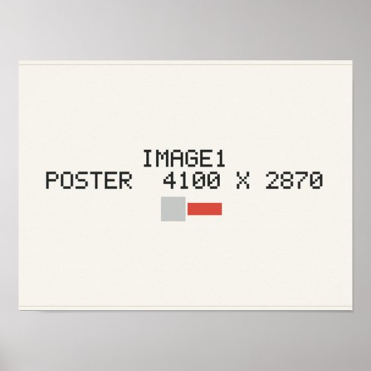 Poster carte verticale - personnalisée (Devant)