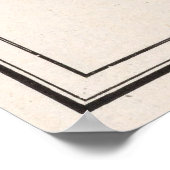 Poster Carte vintage d'Atlanta Georgia (1901) (Coin)