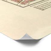 Poster Carte vintage de Berlin Allemagne (1913) 2 (Coin)