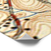 Poster Carte vintage de Charlottesville Virginie (1949) (Coin)