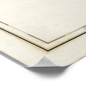 Poster Carte vintage de Floride (1839) (Coin)