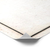 Poster Carte vintage de Floride (1848) (Coin)