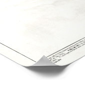 Poster Carte vintage de la Lune (1961) (Coin)