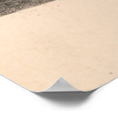 Poster Carte vintage de Louisville KY (1860) (Coin)