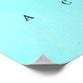 Poster Carte vintage de Malibu California (1950) (Coin)