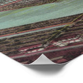 Poster Carte vintage de Pittsburgh PA (1904) (Coin)