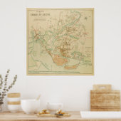 Poster Carte vintage de Recife Brésil (1906) (Cuisine)