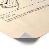 Poster Carte vintage de Saint-Sébastien Espagne (1943) (Coin)