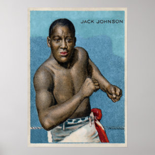 Poster Carte vintage Jack Johnson
