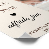 Poster carte welcom (Coin)