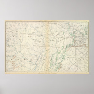 Poster Carte XVIII de GEN