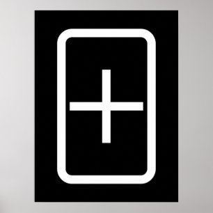 Poster Carte Zener   Connexion Plus