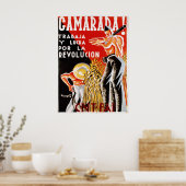 Poster Cartel Camerada ! [Affiche des camarades] (Cuisine)