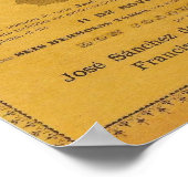 Poster Cartel para la despedida del torero Bull Fighter (Coin)