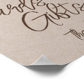 Poster Cartes agricoles et cadeaux modifiables Signal imp (Coin)