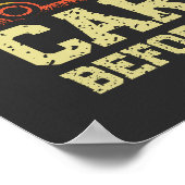 Poster Cartes avant pars | Funny Golf (Coin)