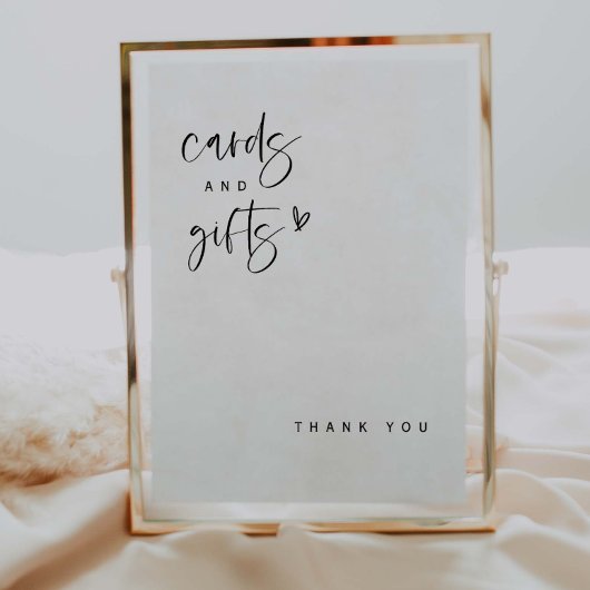 Poster Cartes Boho Heart & Panneau de Signalisation Cadea