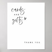 Poster Cartes Boho Heart & Panneau de Signalisation Cadea (Devant)