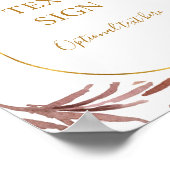 Poster Cartes botaniques tropicales Boho & Cadeaux person (Coin)