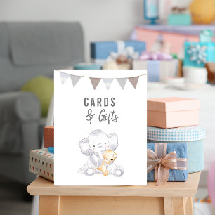 Poster Cartes & Cadeaux Éléphant de Bébé Moderne Genre Ne