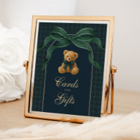 Cartes & Cadeaux : Ours en peluche Polo à carreaux