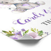 Poster Cartes Cadeaux Petit Arachide Eléphant Lumière Vio (Coin)