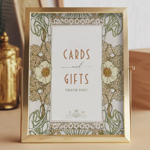 Poster Cartes & Cadeaux Signale Art Nouveau Vintage par M