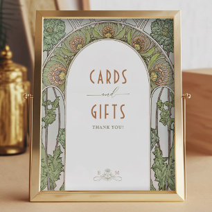 Poster Cartes & Cadeaux Signale Art Nouveau Vintage par M