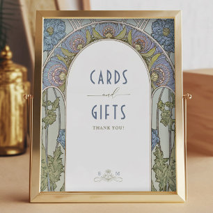 Poster Cartes & Cadeaux Signale Art Nouveau Vintage par M