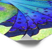 Poster Cartes d'anniversaire de la danseuse du ventre (Coin)