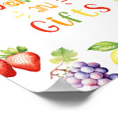 Poster Cartes d'anniversaire et cadeaux frutti à deux tti (Coin)