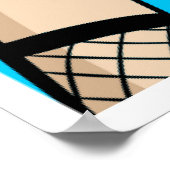 Poster Cartes dans le style comique (Coin)