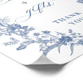 Poster Cartes de Jardin et Cadeaux Victorian Dusty Blue (Coin)