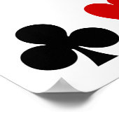 Poster Cartes de jeu Cartes de jeu Diamond Club Heart Spa (Coin)