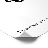 Poster Cartes de lettrage rétro moderne et panneau de cad (Coin)