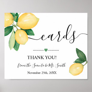 Poster Cartes de mariage Baby Shower Réception de mariage