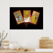 Poster Cartes de Tarot (2) (Cuisine)