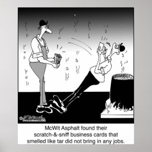 Poster Cartes de visite Scratch- & Sniff