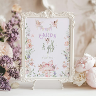 Poster Cartes et Cadeaux Anniversaire Fée Fantaisiste