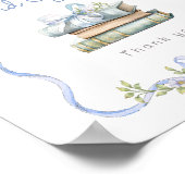 Poster Cartes et cadeaux Arc bleu Nouveau chapitre baby s (Coin)