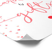 Poster Cartes et cadeaux Baby shower Signal numérique ou (Coin)