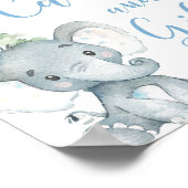 Poster Cartes et cadeaux Ballons d'éléphant Panneau baby (Coin)