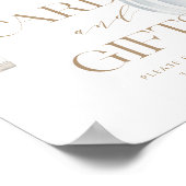 Poster Cartes et cadeaux Blue Hot Air Ballotte Panneau de (Coin)