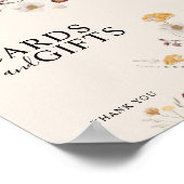 Poster Cartes et cadeaux Boho Fleur sauvage Signal Mariag (Coin)