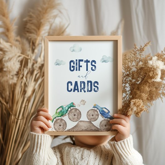 Poster Cartes et cadeaux Camion Monster