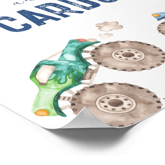 Poster Cartes et cadeaux Camion Monster (Coin)
