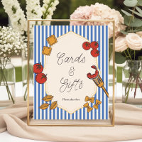 Cartes et Cadeaux Ciao Bambino Bleu Italien