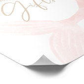Poster Cartes et cadeaux d'anniversaire pour fille sirène (Coin)
